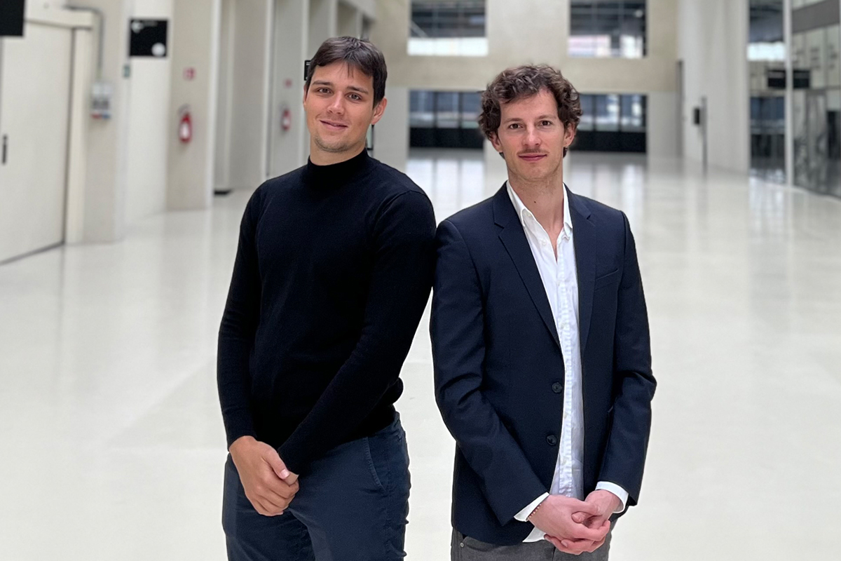 Photo of the startup team behind TOURISTINFO.AI, an AI-powered assistant for sustainable tourism management using Open Data Hub datasets.
